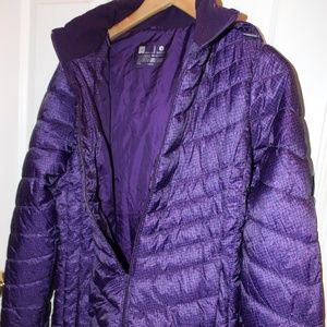 Size Small Purple Hooded Jacket